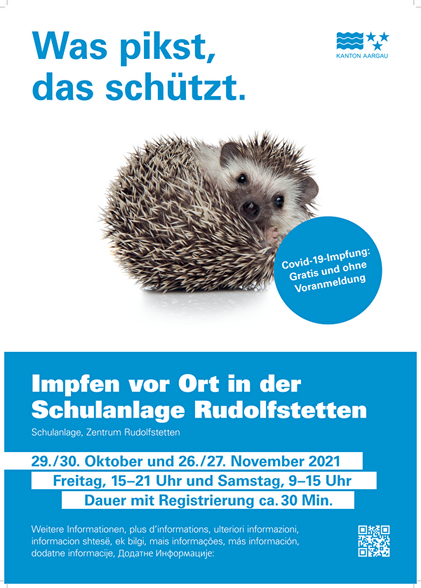 Impfen vor Ort Rudolfstetten-Friedlisberg