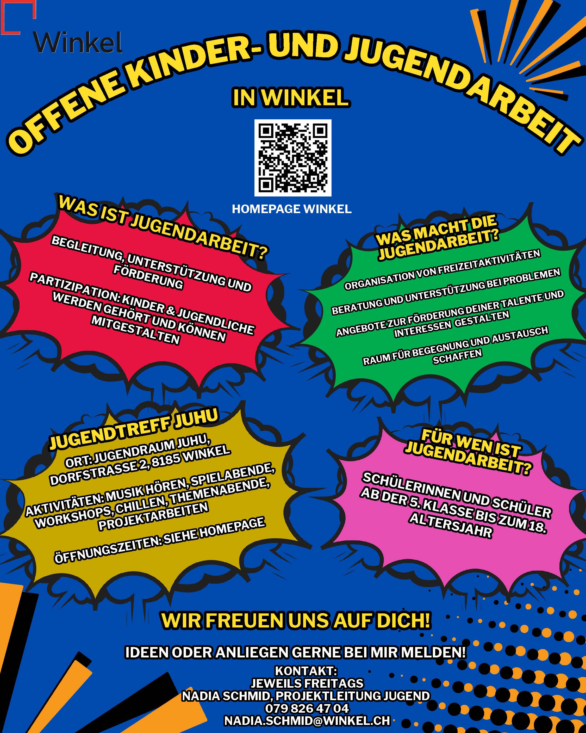 Flyer Jugendarbeit