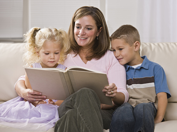 Bild Mutter mit Kindern
