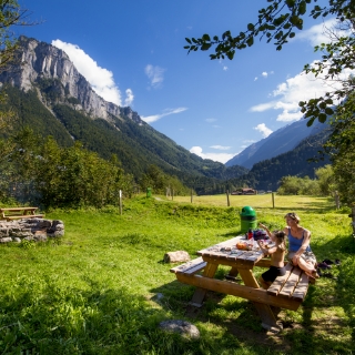Picknick in der Natur