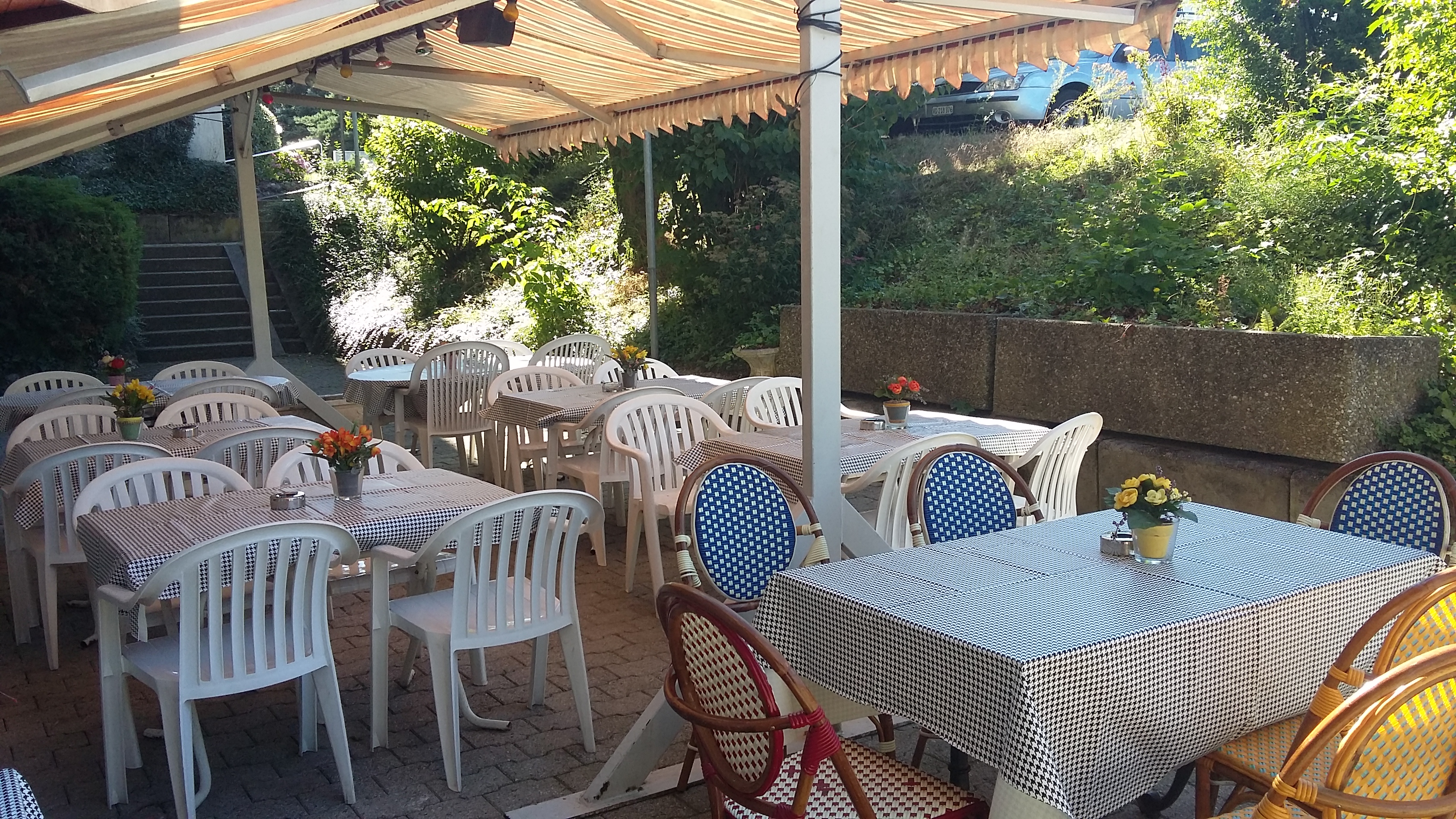Terrasse restaurant La Belle Note