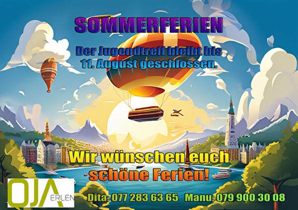 Sommerferien - Treff bleibt zu