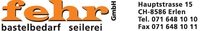 fehr bastelbedarf seilerei GmbH