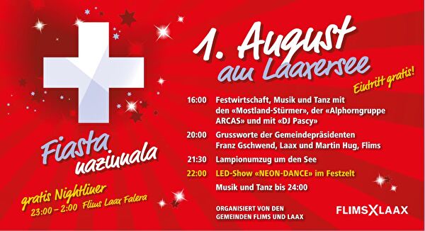 1. Augustfeier in Laax