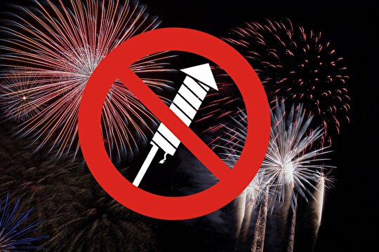 Das Feuerwerksverbot gilt bis auf Widerruf