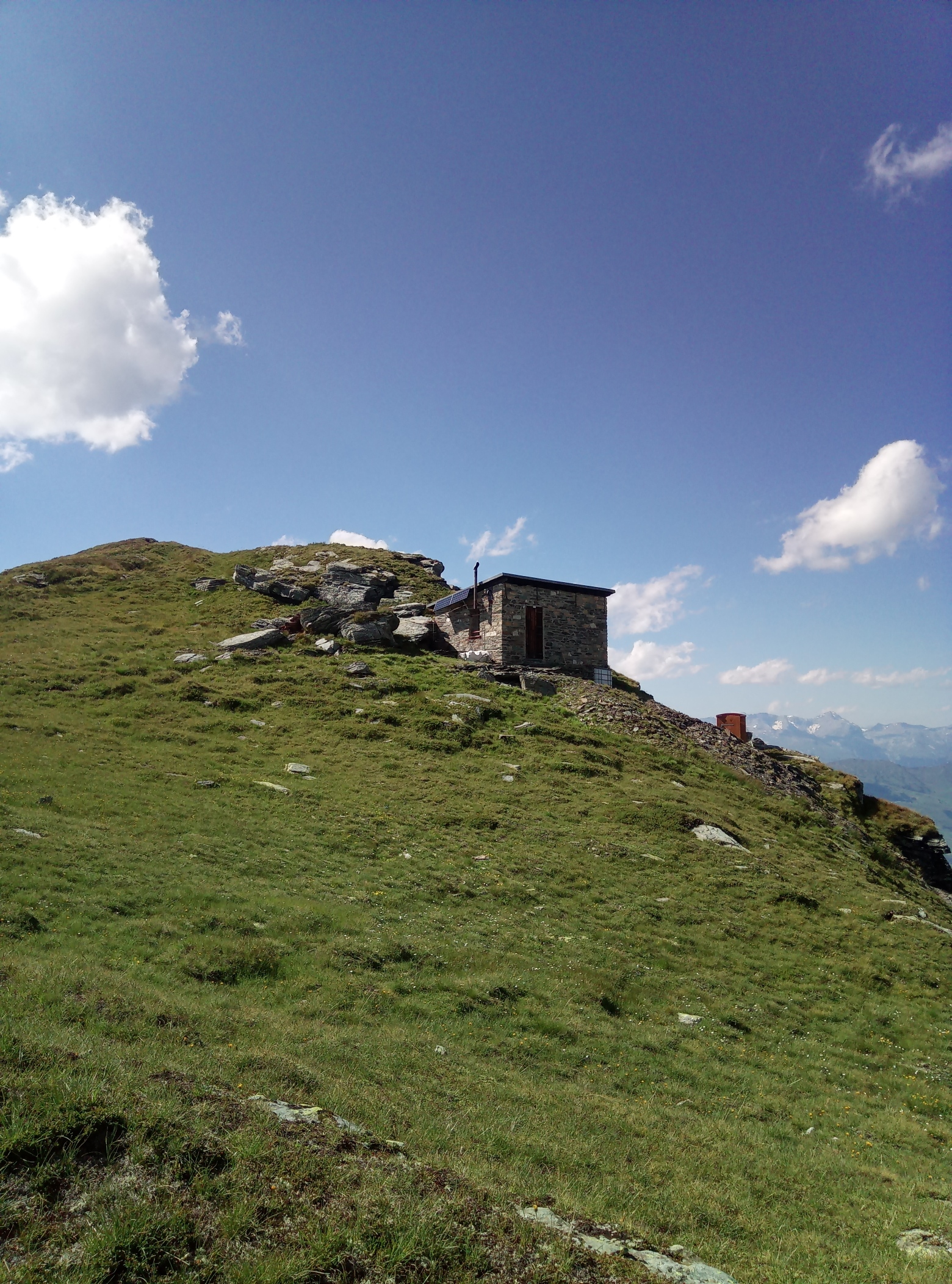 Flimser Bürgerhütte auf der Alp Tomül in Vals 
