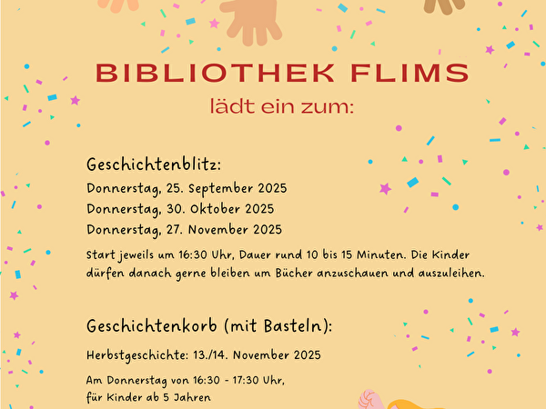 Daten Geschichtenblitz und Geschichtenkorb