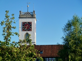 Turm der ref. Kirche von Neftenbach