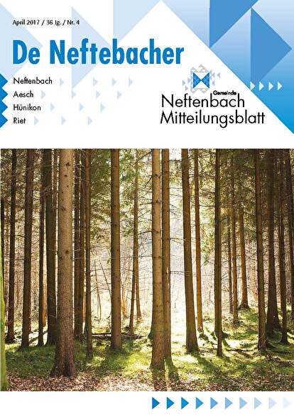 Titelbild April 2017 Mitteilungsblatt De Neftebacher
