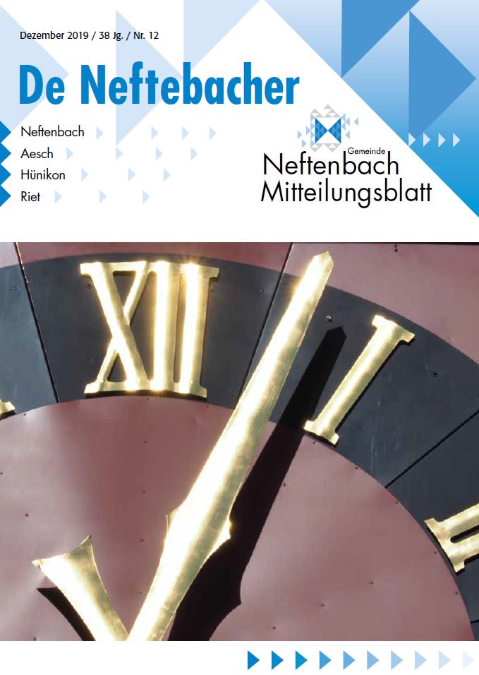 Gemeinde Neftenbach - Mitteilungsblatt Dezember 2019