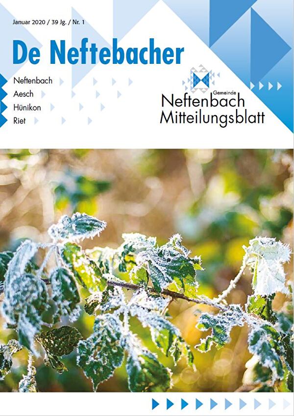 Titelblatt Mitteilungsblatt Januar 2020