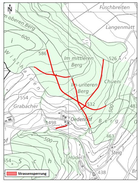 Baustelleninformation Oedenhof