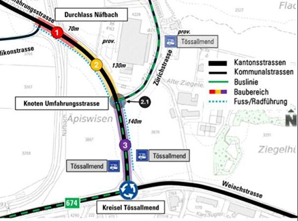 Vorübergehende Verkehrsanordnung