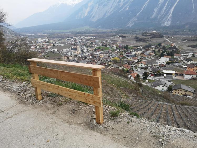 Strassensicherung an der Flantheystrasse