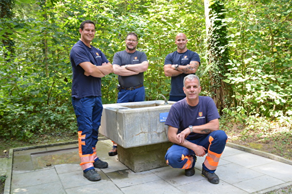 Sascha Peter, Michael Berger, Sandro Soder, Andreas Schib (nicht auf dem Foto Thomas Wüthrich)