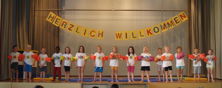 Kindergarten beim Aqua-Fit