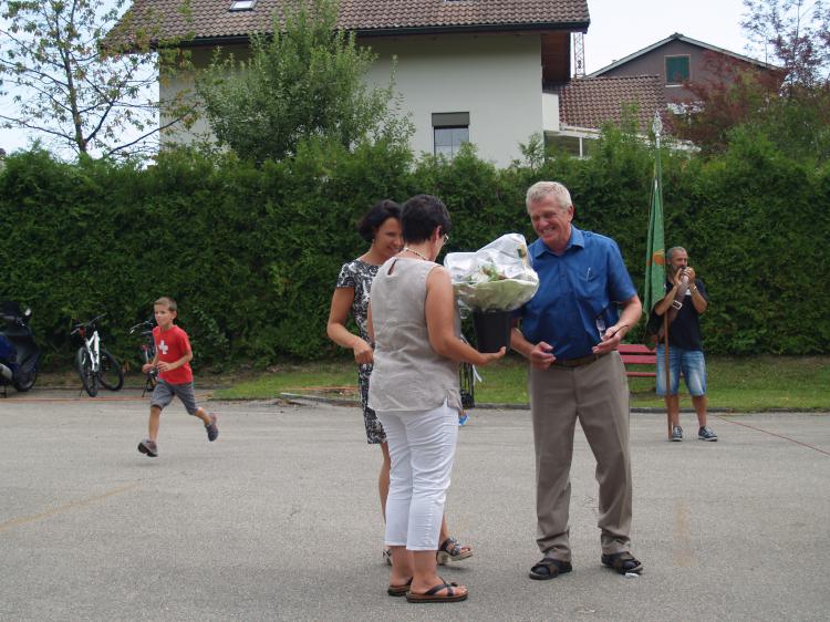 Verena Meister wird aus dem Gemeinderat verabschiedet