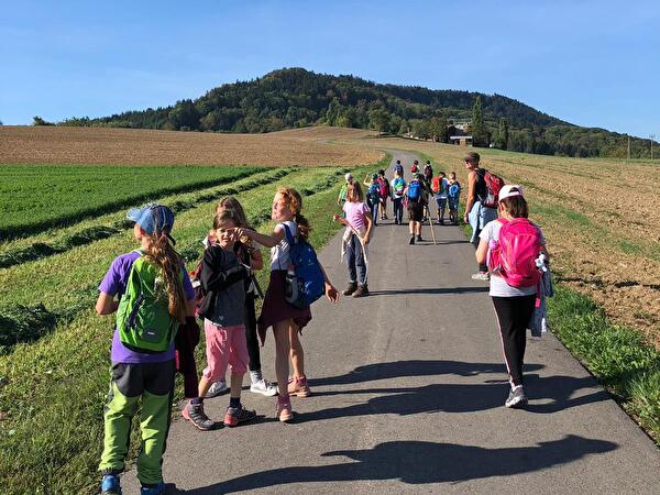 Auf der Wanderung