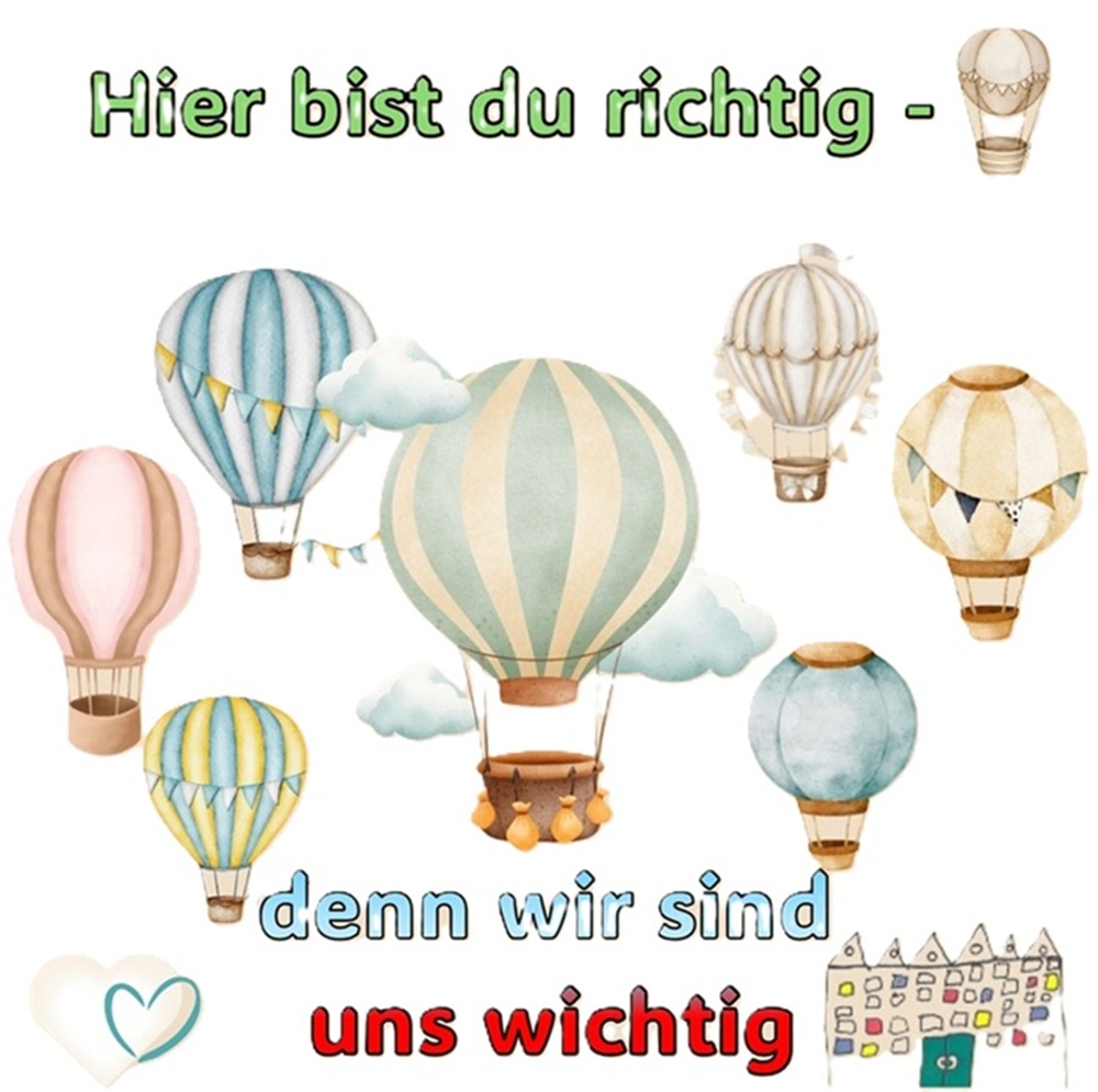 unser Motto Hier bist du richtig