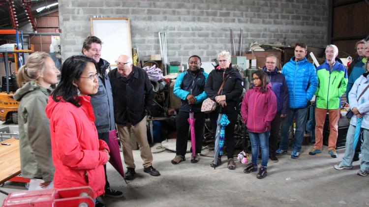 Visite chez M. Gillard le 9.9.2017