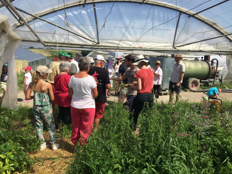 Visite chez MM. Cuendet le 20.6.2018