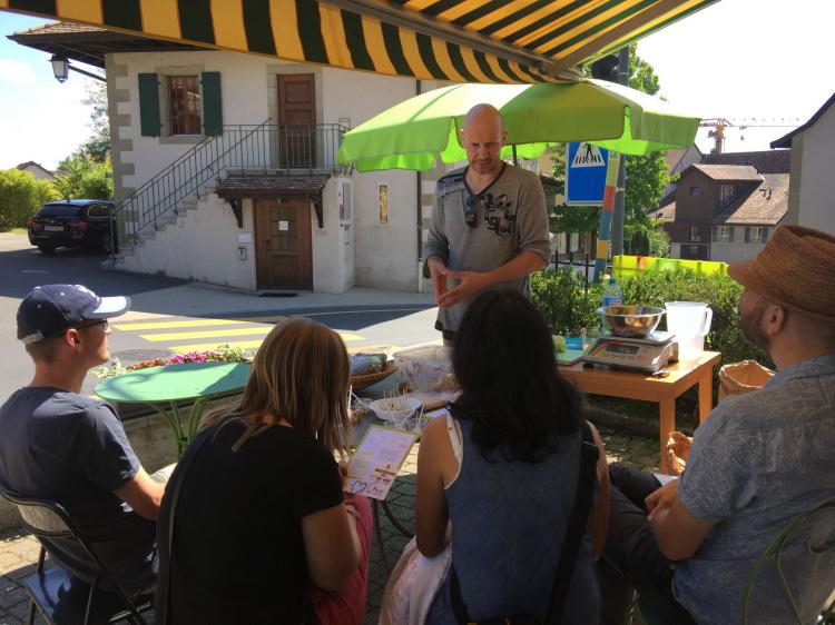 Visite à l'Epicerie de Lonay le 02.06.2018