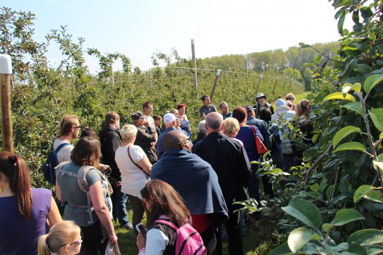 Visite chez la famille Borboën le 23.9.2017