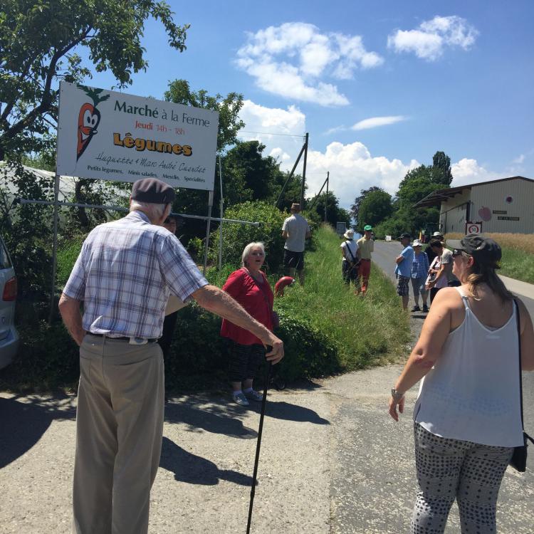 Visite chez MM. Cuendet le 20.6.2018