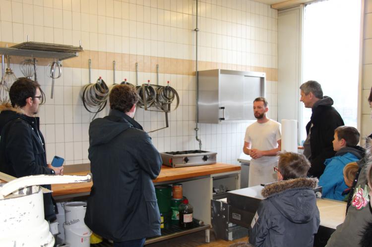 Visite à la boulangerie Deriaz le 13.01.2018