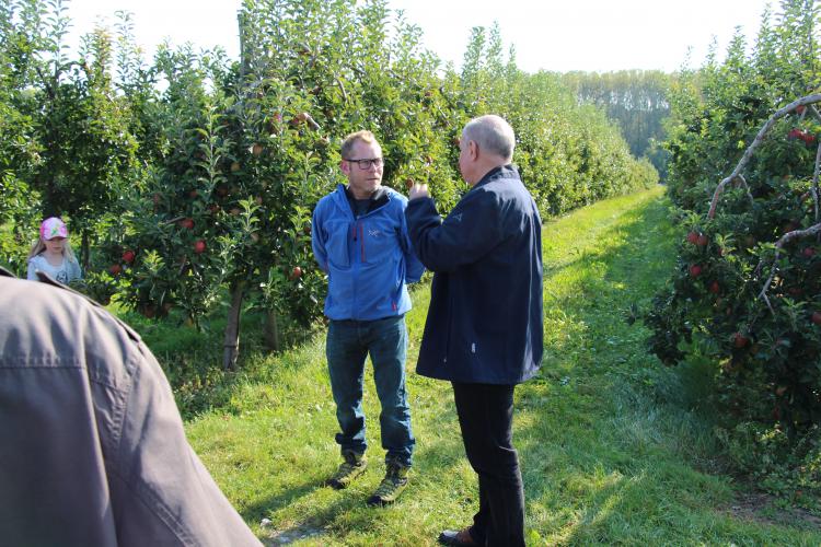 Visite chez la famille Borboën le 23.9.2017