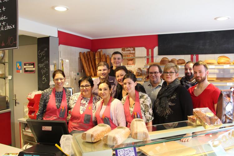 Visite à la boulangerie Deriaz le 13.01.2018