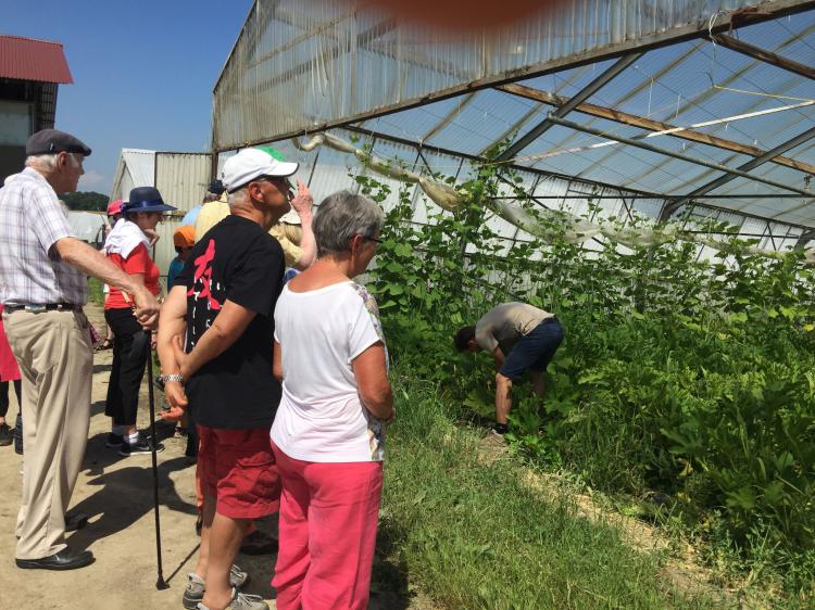 Visite chez MM. Cuendet le 20.6.2018