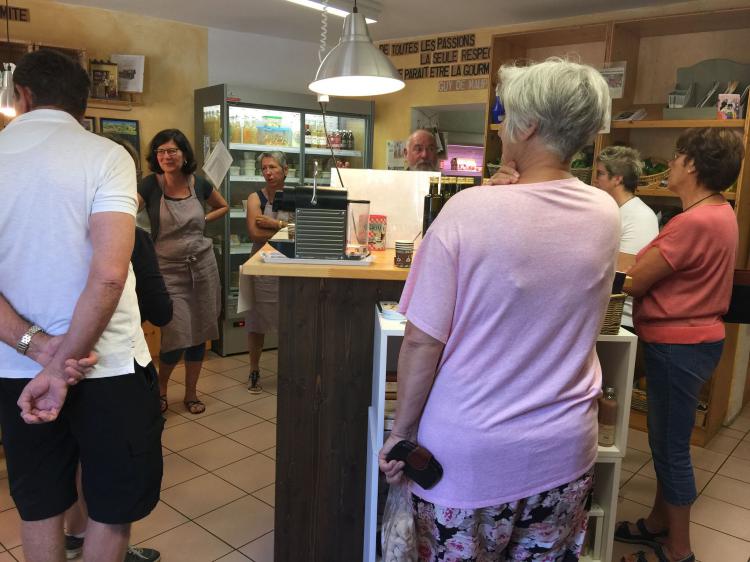 Visite à l'Epicerie de Lonay le 02.06.2018
