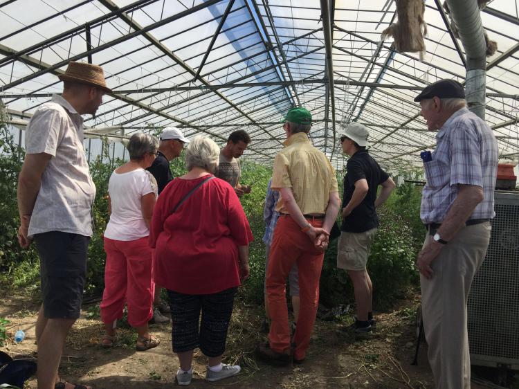 Visite chez MM. Cuendet le 20.6.2018