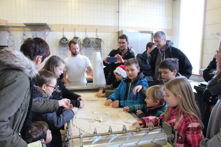 Visite à la boulangerie Deriaz le 13.01.2018