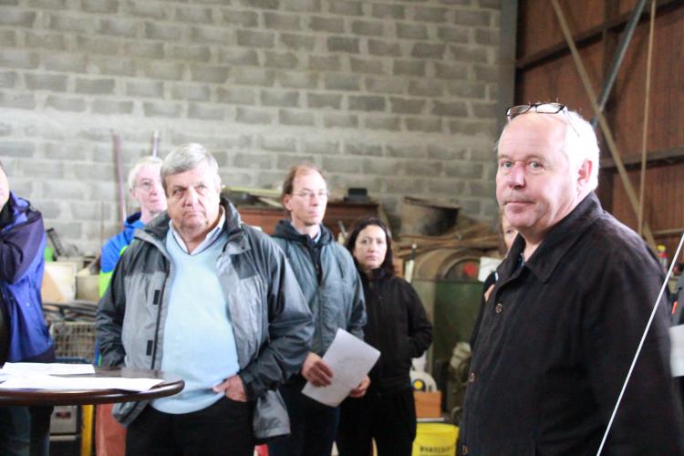 Visite chez M. Gillard le 9.9.2017