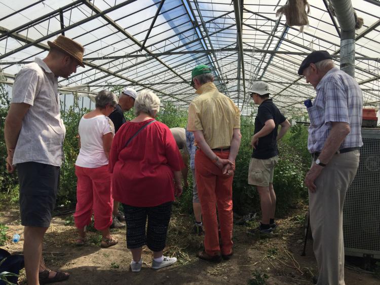 Visite chez MM. Cuendet le 20.6.2018