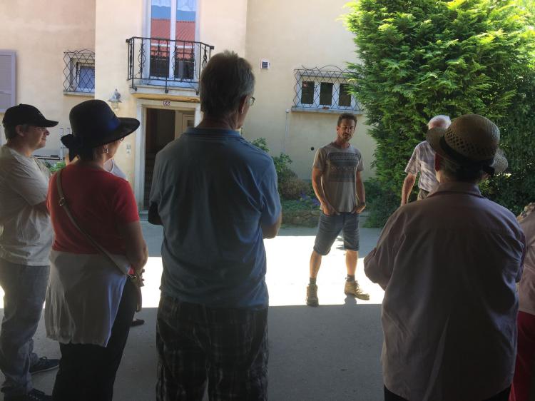Visite chez MM. Cuendet le 20.6.2018