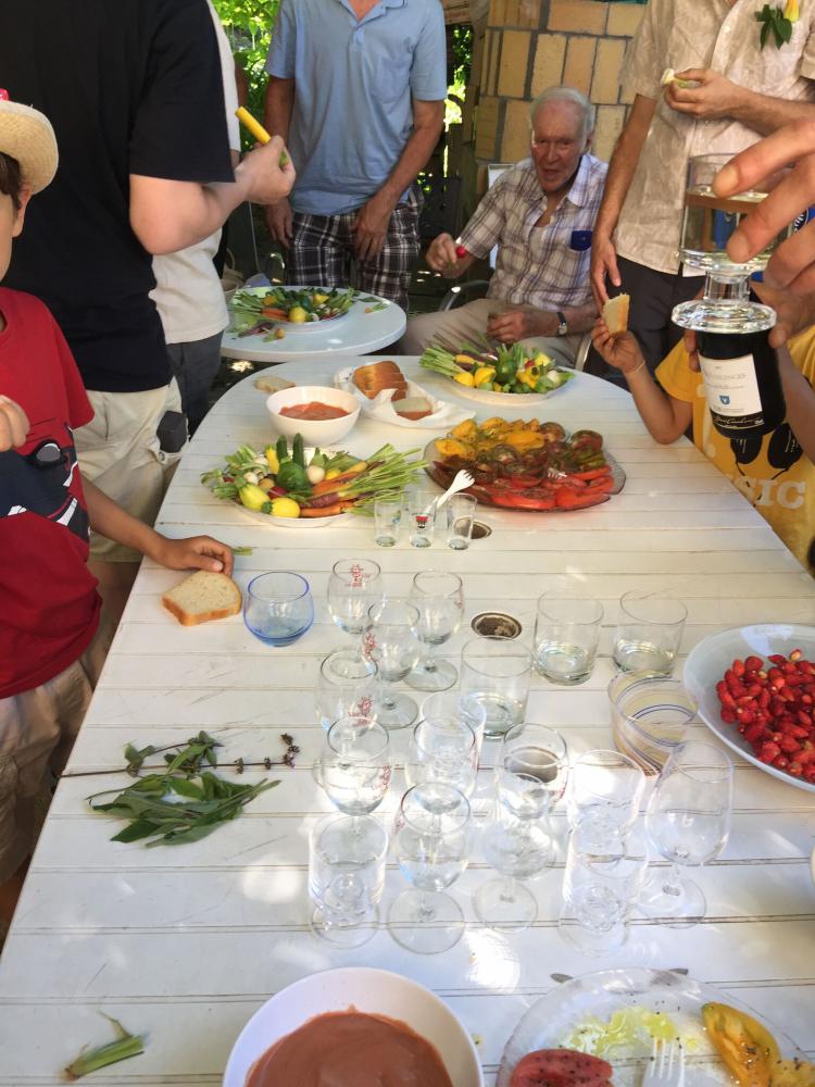 Visite chez MM. Cuendet le 20.6.2018