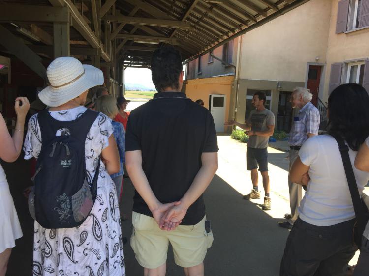 Visite chez MM. Cuendet le 20.6.2018