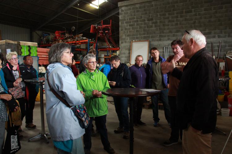 Visite chez M. Gillard le 9.9.2017