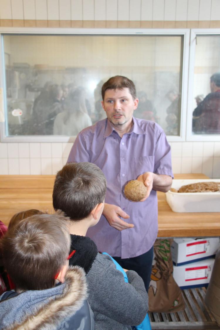 Visite à la boulangerie Deriaz le 13.01.2018