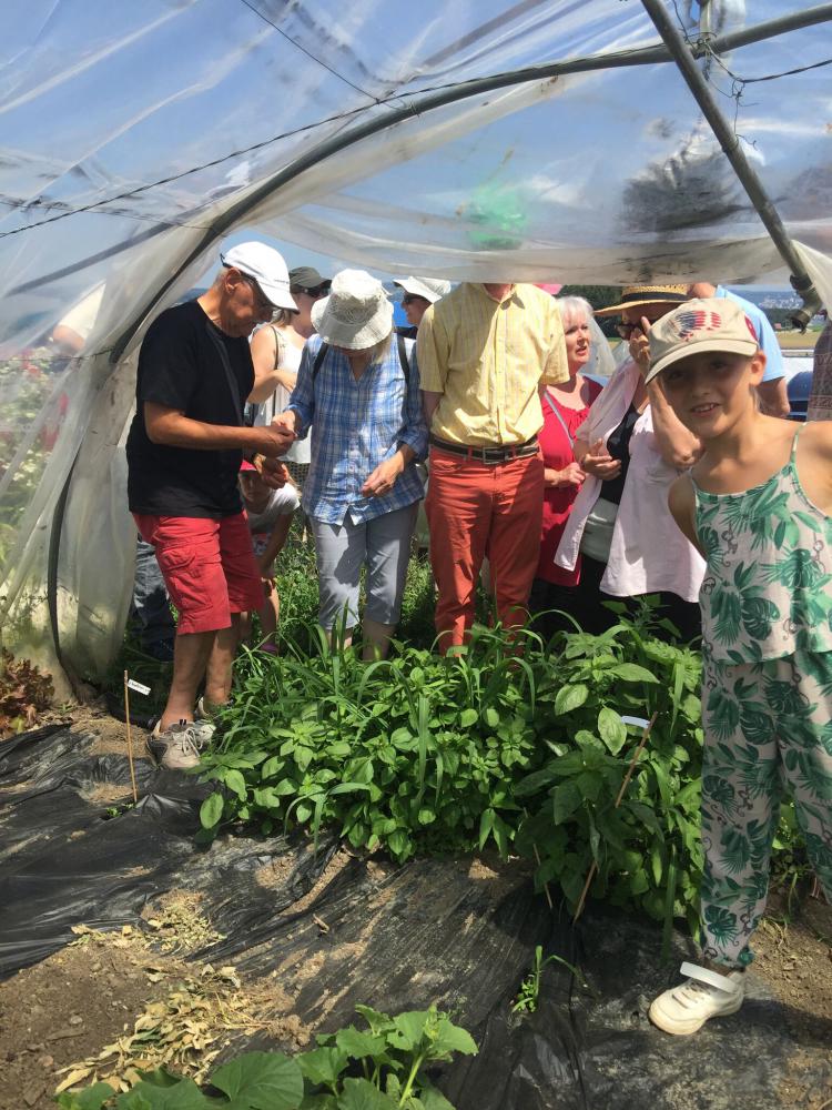 Visite chez MM. Cuendet le 20.6.2018