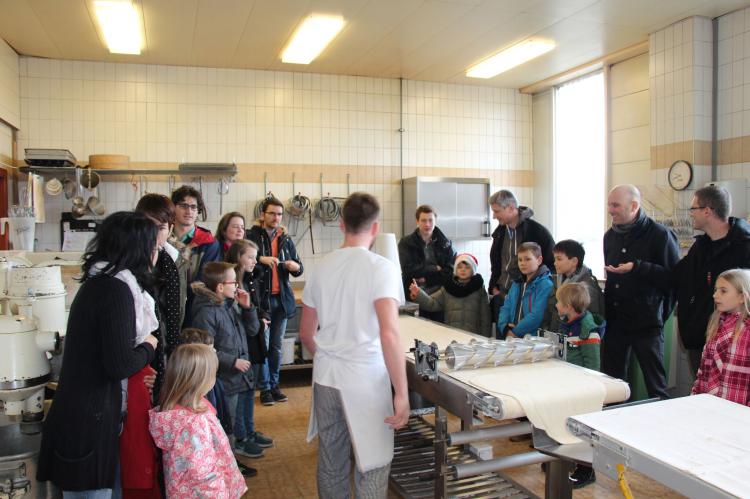 Visite à la boulangerie Deriaz le 13.01.2018