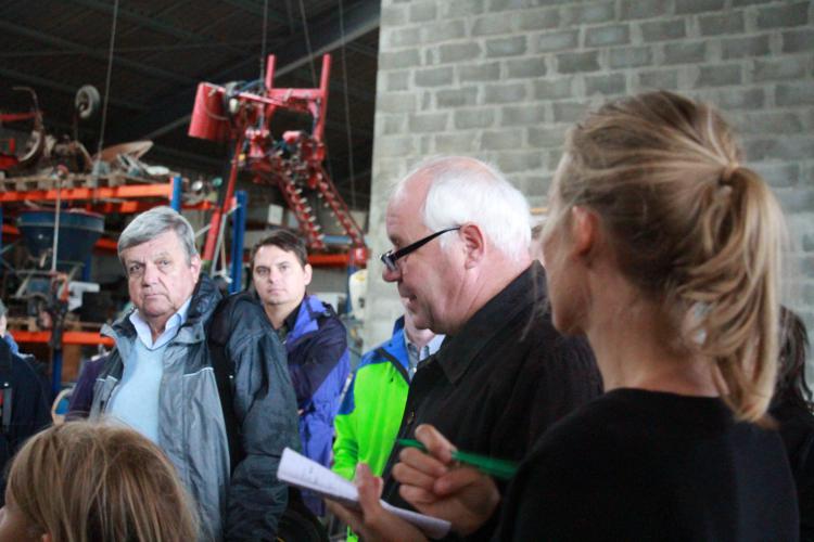 Visite chez M. Gillard le 9.9.2017