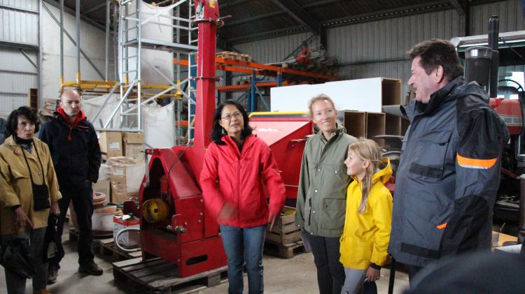 Visite chez M. Gillard le 9.9.2017