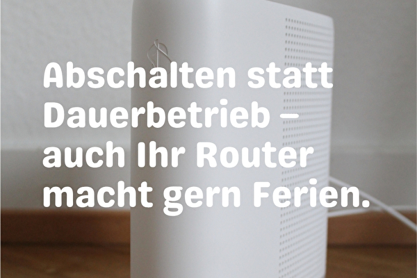 Bild eines Routers