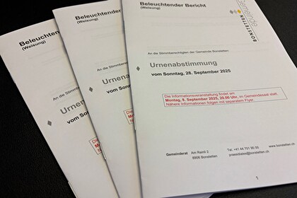 Weisungen zur Urnenabstimmung Lochenweiher