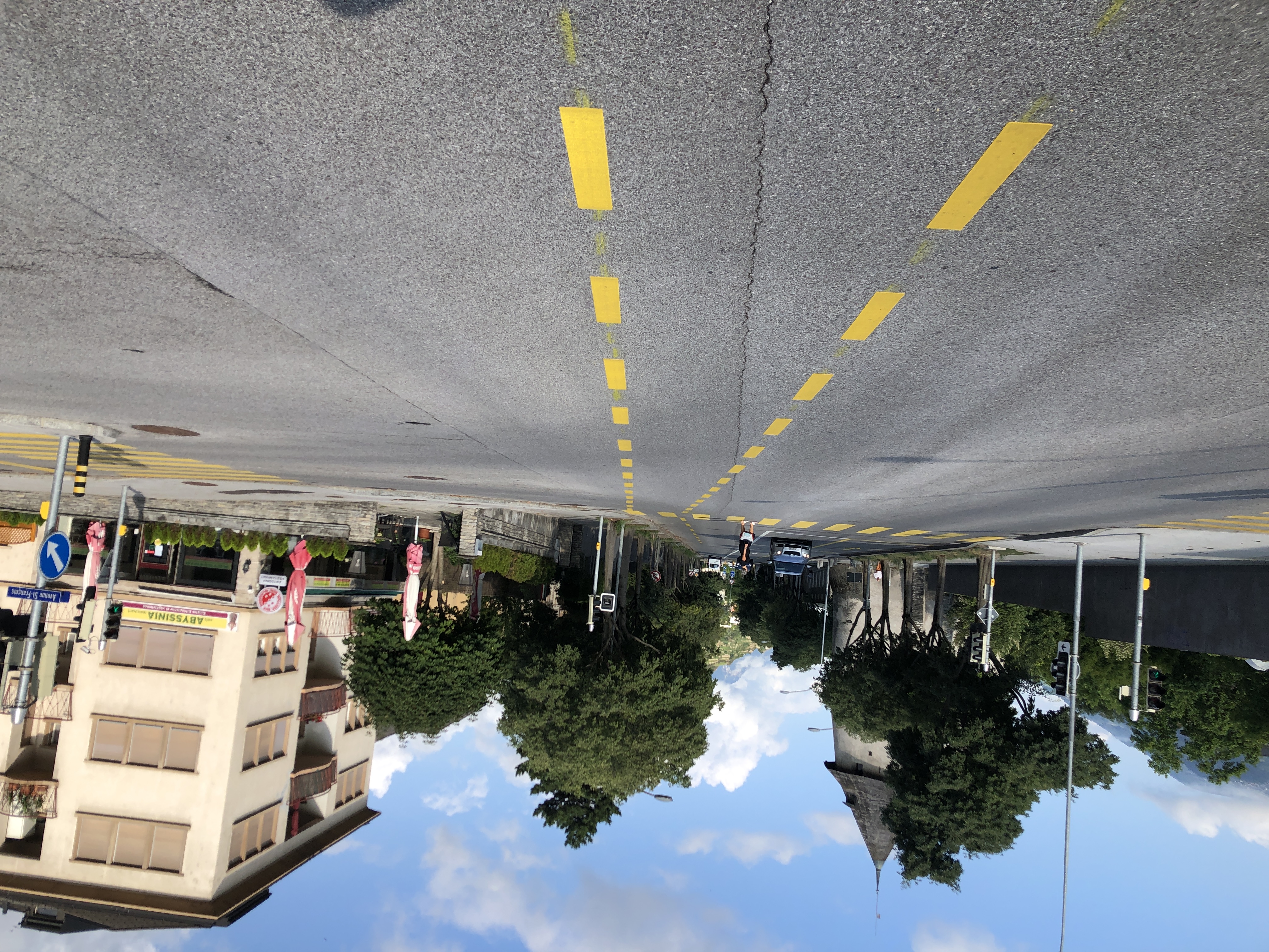 Avenue et carrefour du Ritz