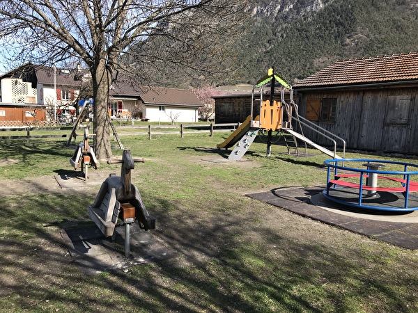 Jardin public au Paradis (Bramois)